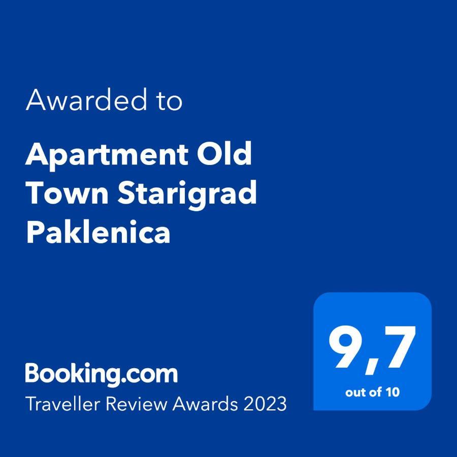 Old Town Paklenica Apartment Стариград-Пакленица Екстериор снимка